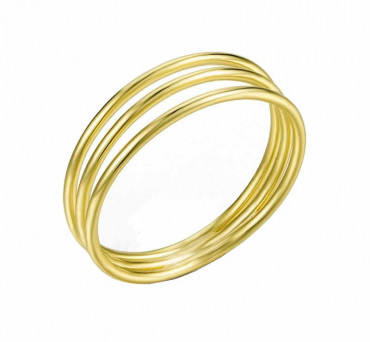 Triple Gold Wire Ring