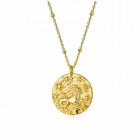 Capricorn Gold Pendant