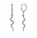 Silver Snake Ear Hangers